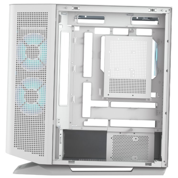 COUGAR PC skříň FV270 White Mid tower tempered curved glass perimeter quick detachable air filters up to 9 fans
