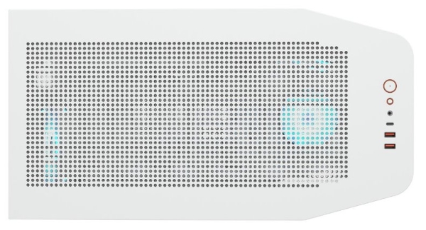 COUGAR PC skříň FV270 White Mid tower tempered curved glass perimeter quick detachable air filters up to 9 fans