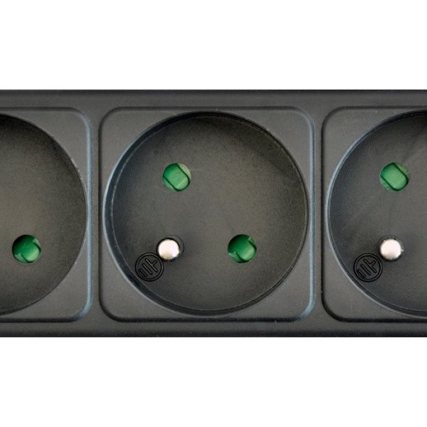 Akyga Prodlužovací kabel s 5 zásuvkami 1.8m CEE7/5 s vypínačem