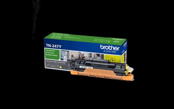 Toner BROTHER TN-247 žlutý (2 300 stran)