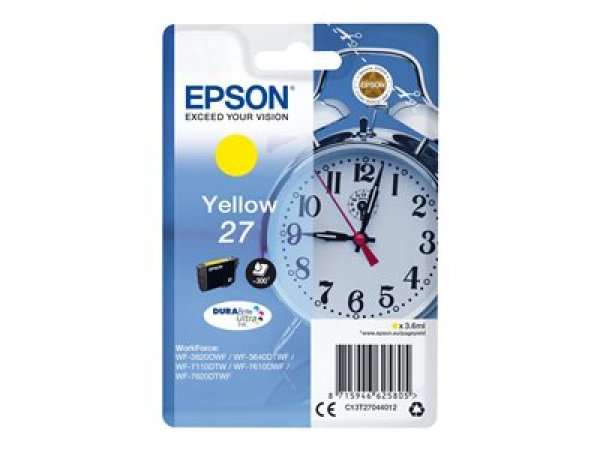Náplň Epson 27, C13T27044022 žlutá?v=1755466814