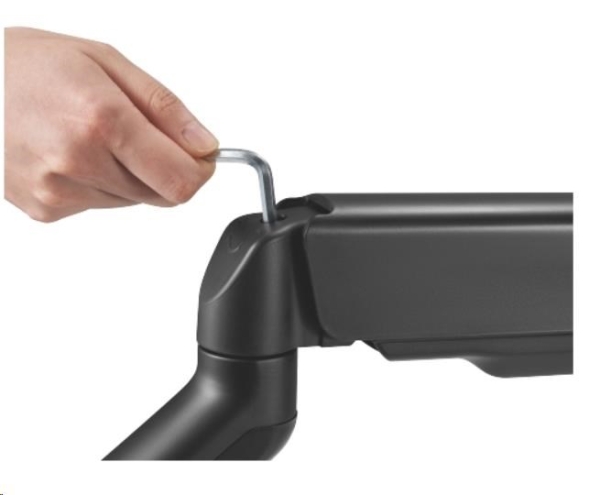 Držák monitoru Brateck LDA32-112E jedno rameno mechanická pružina nástěnný