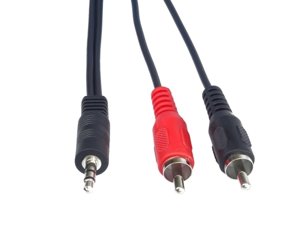 PremiumCord Kabel Jack 3.5mm-2xCINCH M/M 1,5m