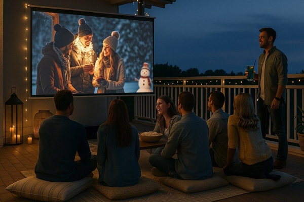 Optoma projektor Photon Life PK32 (DLP, LED, 4K UHD , 1100  ANSI, 400:1, HDMI, USB, USB-C, repro 1x5W)