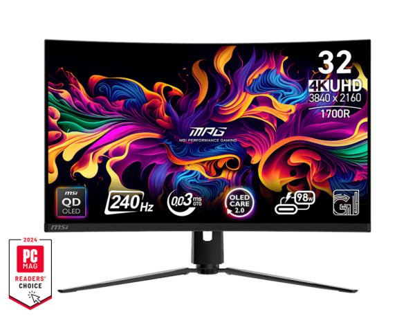 MSI MPG/321CURX/31,5''/QD-OLED/4K UHD/240Hz/0,3ms/Black/2R?v=1753164004