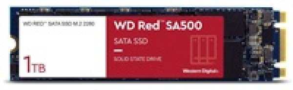 WDC RED SA500 NAS SSD WDS100T1R0B 1TB M.2 2280 3D NAND (560/530MB/s, 95000/85000 IOPs, SSD, 3D NAND)