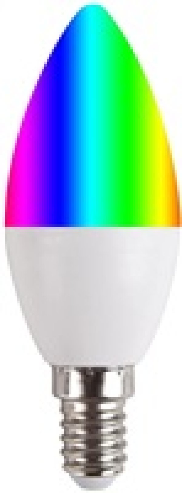 iGET HOME BS3 - Wi-Fi LED žárovka 5.5W RGB, CCT, E14, stmívatelná, samostatná