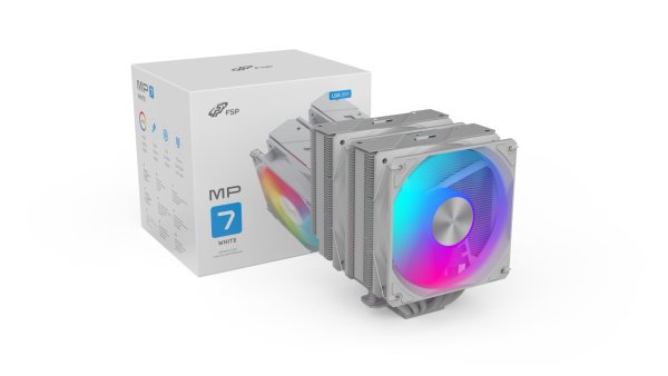 FSP Chladič CPU MP7-WA Dual, 120mm FDB Fan, White?v=1754164804