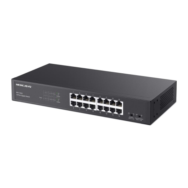 MERCUSYS switch MS116GS (16xGbE, fanless)