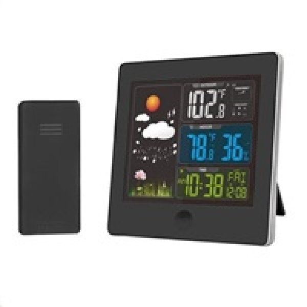 Solight TE80 meteostanice, barevný LCD, teplota, vlhkost,RCC, černá?v=1753272004