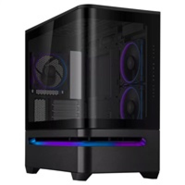 ASUS Case AP202 PRIME CASE, mATX, Průhledná bočnice, 3x 120mm ARGB Fan, černá?v=1754516403