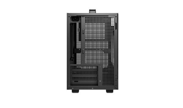 DEEPCOOL Case CH160 PLUS, mATX, Průhledná bočnice, černá