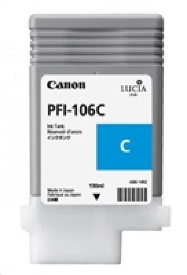 Náplň CANON PFI-106, 6622B001 azurová (130 ml)