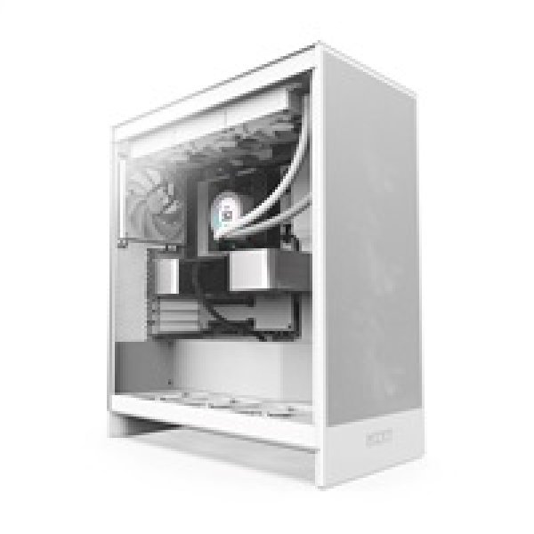 NZXT skříň H7 Flow edition / ATX / 3x 120 mm fan / USB-C / 2x USB / prosklená bočnice / mesh panel / bílá?v=1753855204