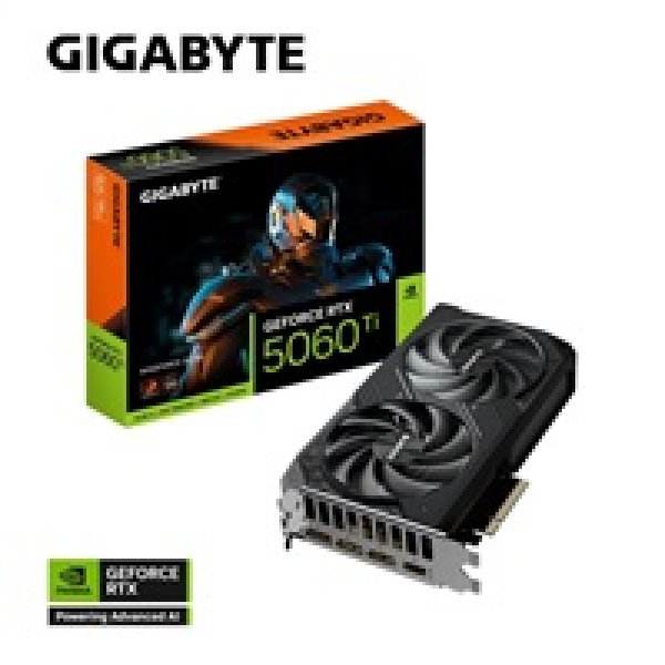 GIGABYTE GeForce RTX 5060 Ti WINDFORCE/OC/8GB/GDDR7
