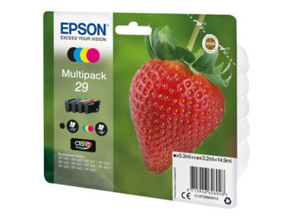 Náplň Epson 29, C13T29864022 CMYK multipack blistr s RF / akustickým alarmem ?v=1750190403