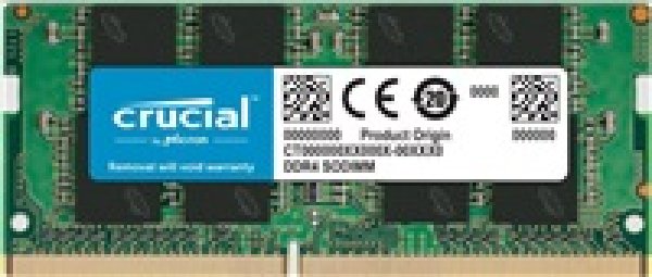 CRUCIAL 8GB DDR4 SO-DIMM 3200MHz CL22 1.2V