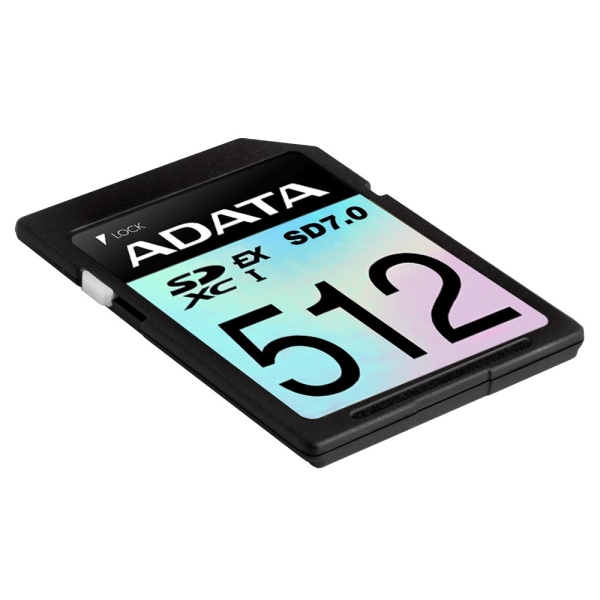 ADATA SDXC karta 512GB Express, PCIe Gen3, UHS-I, C10, V30, (R:800/W:700 MB/s)