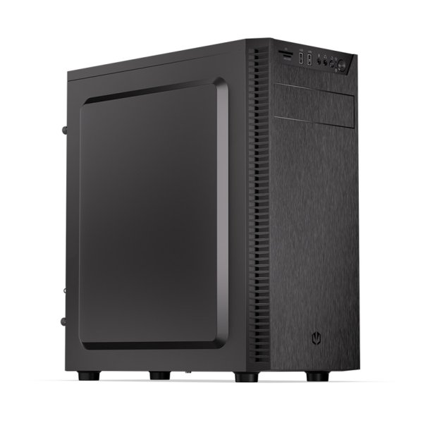 Endorfy skříň Armis 100 Solid / Mid Tower / 2xUSB / SD/microSD čtečka / 1x120 Fan / černá