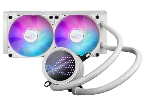 ASUS vodní chladič CPU AIO ROG RYUO III 240 ARGB WHITE EDITION, 2x120mm?v=1752868806