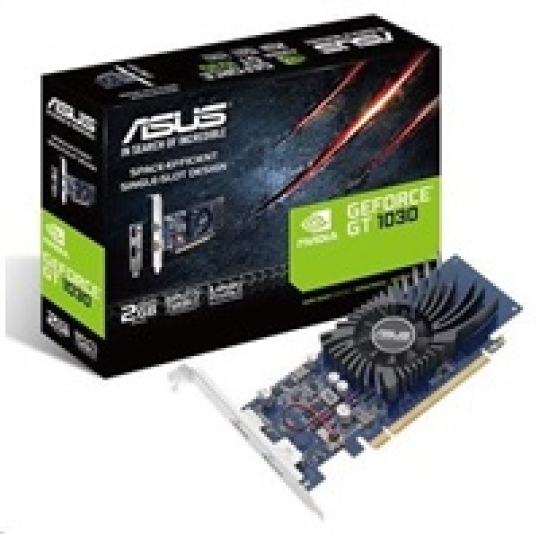 ASUS vga GT1030-2G-BRK GeForce GT 1030 (2GB GDDR5, 64bit, DVI+HDMI)