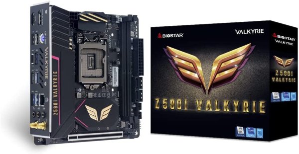 Biostar Z590i VALKYRIE, Mini-ITX, soc. Intel 1200, Z590, DDR4