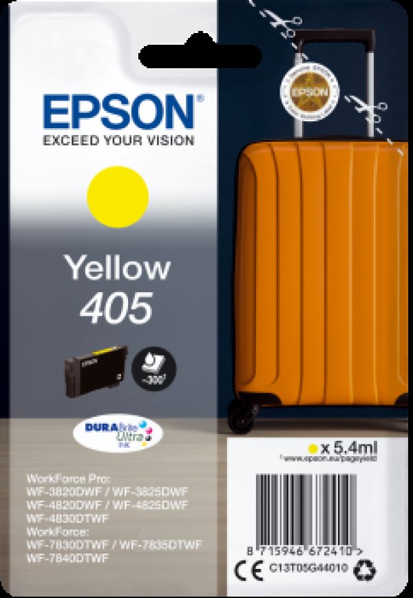 Náplň Epson 405, C13T05G44010 žlutá