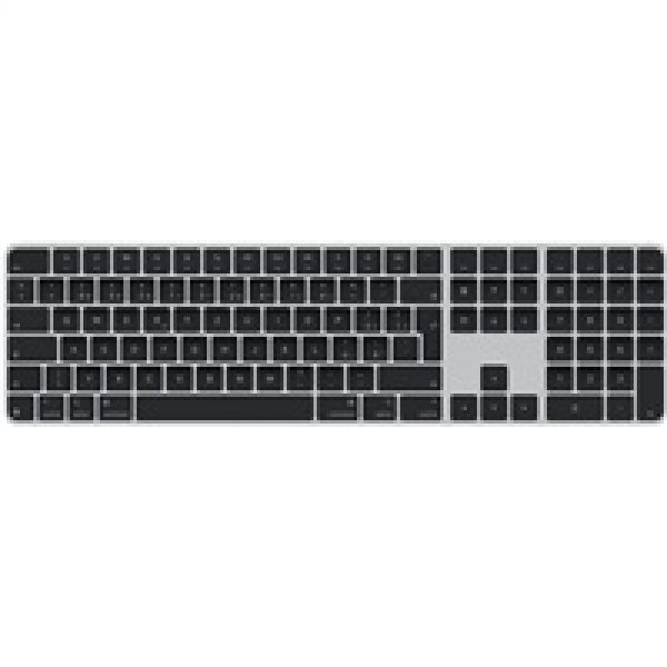 Apple Magic Keyboard Numeric Touch ID/Bezdrátová Bluetooth/CZ layout/Černá