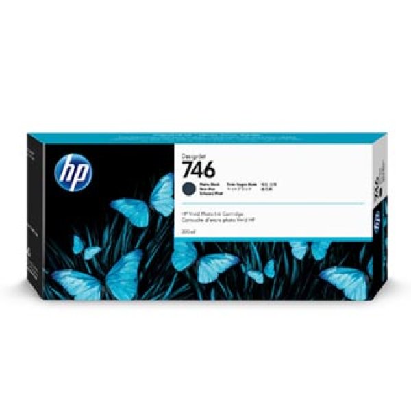 Náplň HP 746, P2V83A matně černá (300 ml)