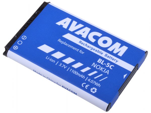 AVACOM baterie do mobilu Nokia 6230, N70, Li-Ion 3,7V 1100mAh (náhrada BL-5C)?v=1750053604