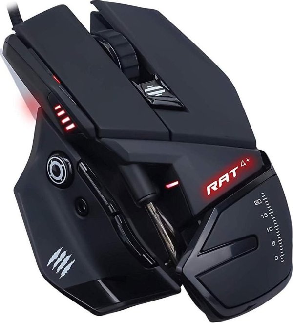 Mad Catz herní optická myš R.A.T. 4+ černá