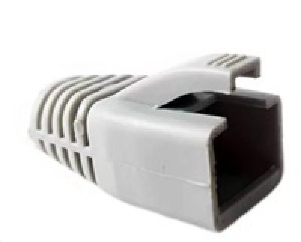 Ochrana pro konektor RJ45 Cat6A, snag-proof - šedá, 100ks?v=1753596005