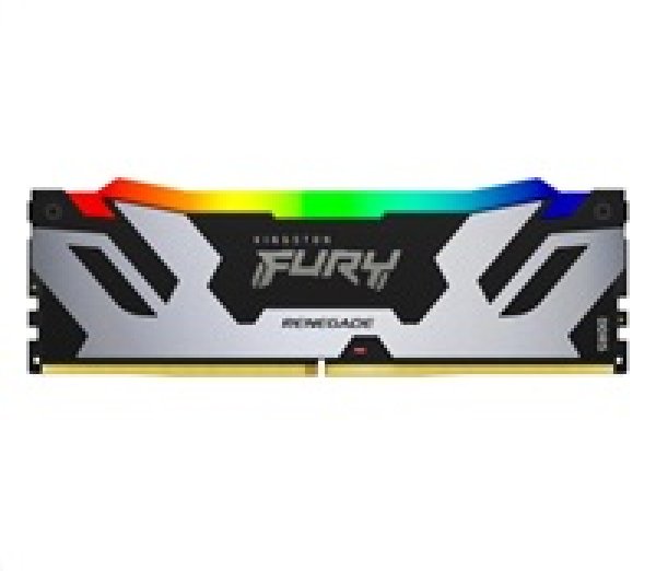 Kingston FURY Renegade/DDR5/16GB/6400MHz/CL32/1x16GB/RGB/Black/Silv