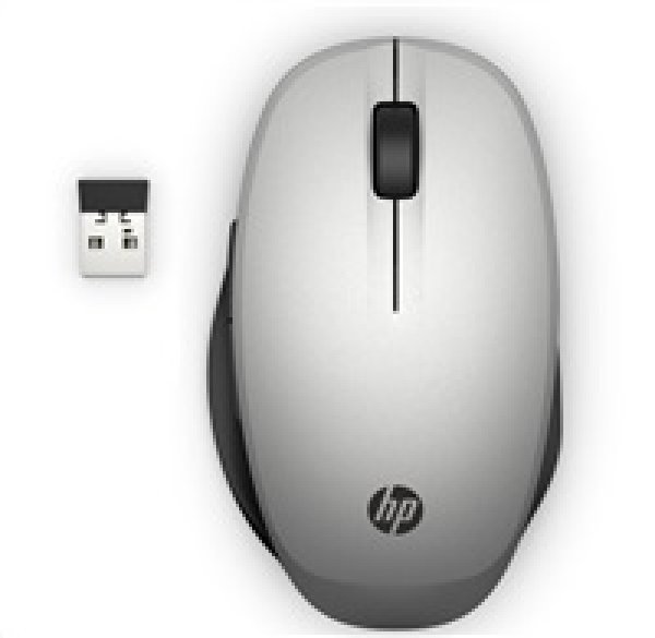 HP wireless mouse/dual-mode/silver