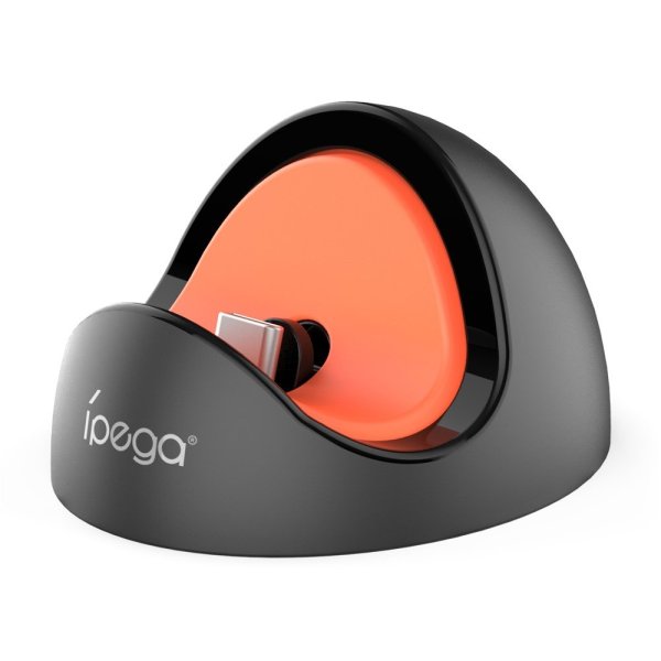 iPega SW2041 Mini Nabíjecí Dok pro Nintendo Switch Lite/Nintendo Switch/Nintendo Switch 2 Black/Red?v=1761777603