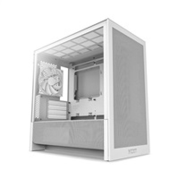 NZXT skříň H3 Flow / microATX / 1x120mm / USB / USB-C / bílá