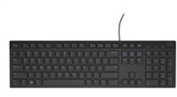 Dell Multimedia Keyboard-KB216 - Czech/Slovak (QWERTZ) - Black