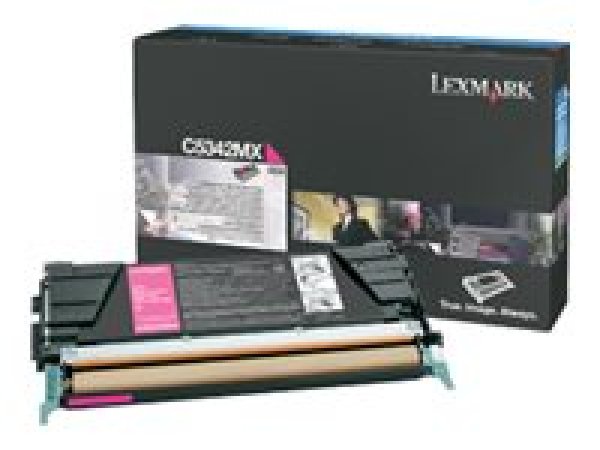 Toner Lexmark C5342MX purpurový