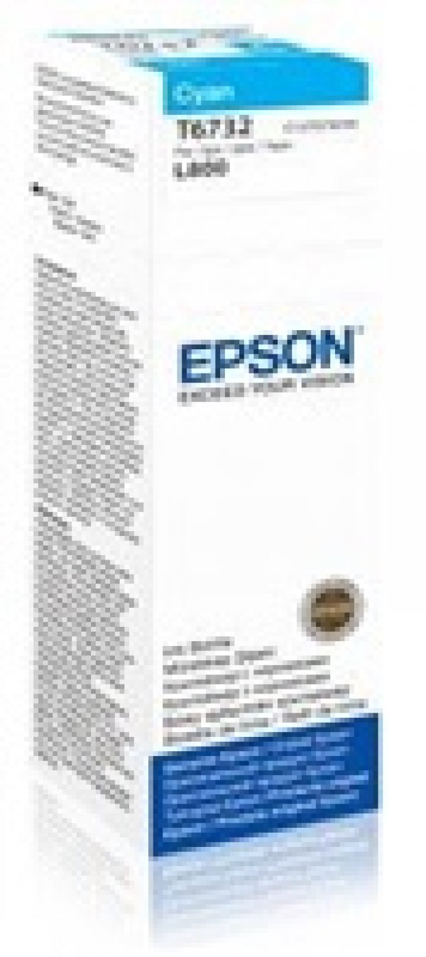 Náplň EPSON C13T67324A azurová (70 ml)