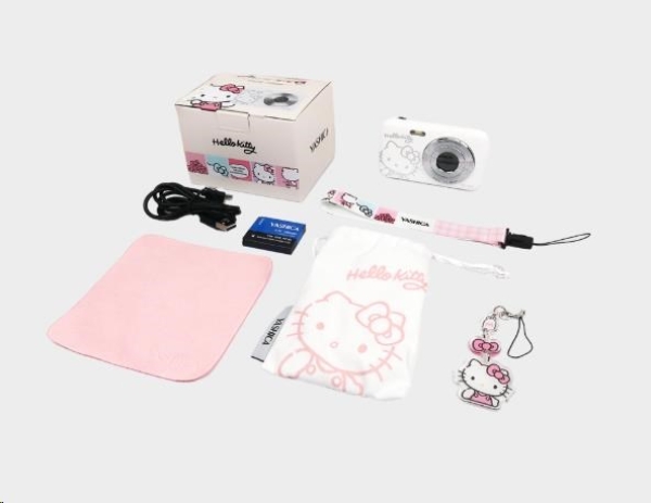 YASHICA Hello Kitty Digital Camera DZ-100 (White)