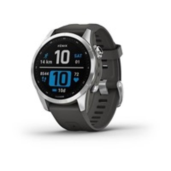 Garmin fenix 7s Glass, Silver/ Graphite Silicone Band, EU?v=1761777603