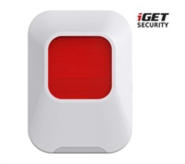 iGET SECURITY EP24 - vnitřní siréna napájená baterií + USB portem, pro alarm M5