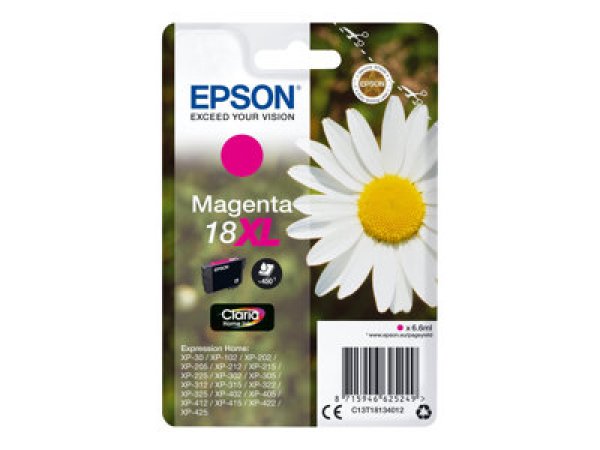 Náplň Epson 18XL, C13T18134022 purpurová blistr s RF alarmem ?v=1755466814