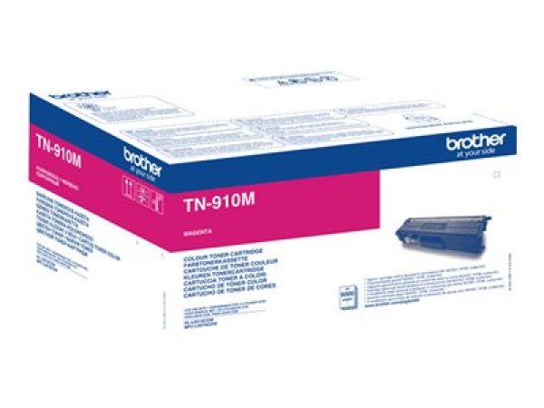 Toner BROTHER TN-910M purpurový (9 000 stran)
