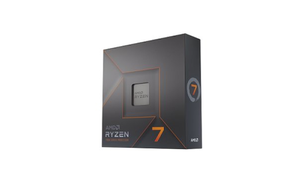AMD cpu Ryzen 7 7700X AM5 Box (bez chladiče, 4.5GHz / 5.4GHz, 8+32MB cache, 105W, 8x jádro, 16x vlákno, grafika), Zen4 Raphael