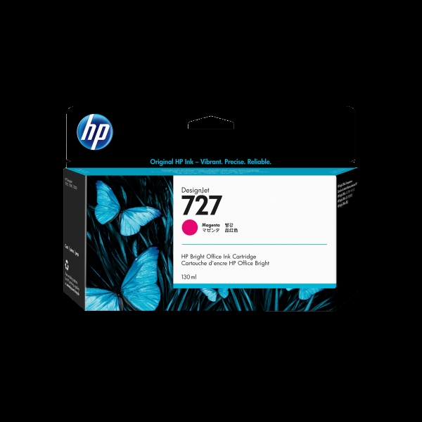 Náplň HP No.727, B3P20A purpurová (130 ml)