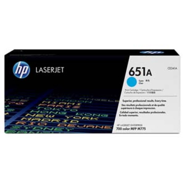 Toner HP CE341A azurový (16 000 stran)