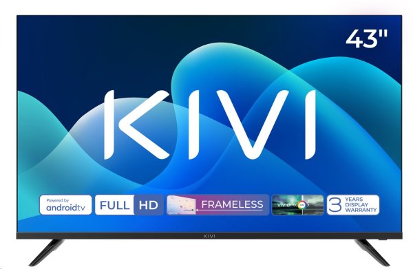 KIVI - 43', UHD, Google Android TV, Black, 3840x2160, 60 Hz, , 2x10W, 53 kWh/1000h , BT5, HDMI ports 4?v=1763721977