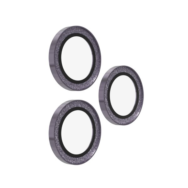 ZAGG Ochranná čočka Premium pro Apple 17 Pro/Pro Max/16 Pro/Pro Max/15 Pro/Pro Max - fialová třpytka?v=1758490804