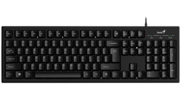 Genius Smart KB-100 COPILOT, klávesnice CZ/SK, klasická, drátová (USB), černá
